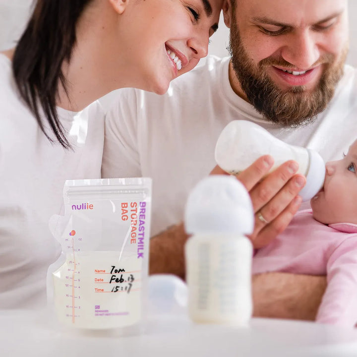 Nuliie 120 Bolsas De Almacenamiento De Leche Materna, Bolsas