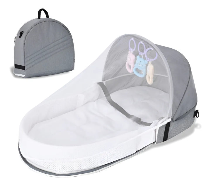 Mosquitero Cuna Bebe Moises Plegable Maleta Viajes Portatil