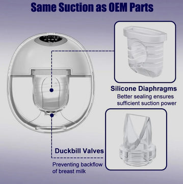 Repuesto Valvula Y Diafragma Silicona Extractor S32 Ncvi