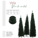 Árbol De Navidad, Pino Vela. De 2.25 Mtrs. Verde