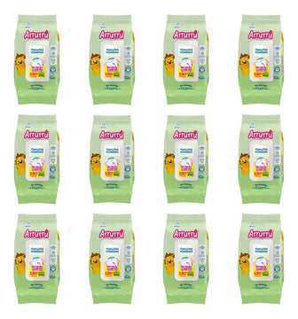 12 Toallitas Arrurru Aloe X 120