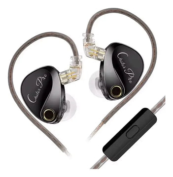 Auriculares in-ear gamer KZ Castor PRO bass version negro