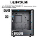 Gabinete Gamer Aerocool Beam 4 Ventiladores Argb Rgb