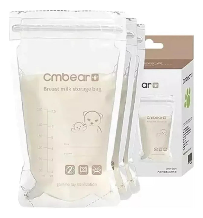 Bolsas Para Almacenar Leche Materna De Lactancia 220ml 30pcs