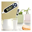 Termómetro culinario digital blanco para vino y comida