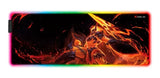 Mouse Pad Gamer Xtrike Me Rgb Alfombra Goma Antideslizante Negro