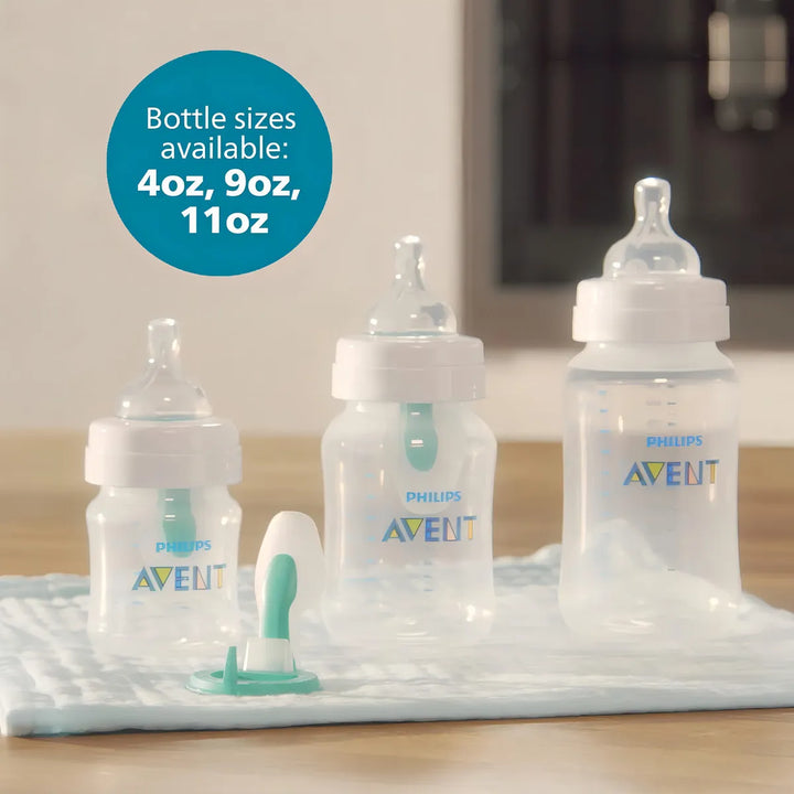Philips Avent Teteros Biberones Anticólicos, 11 Onzas Color Blanco