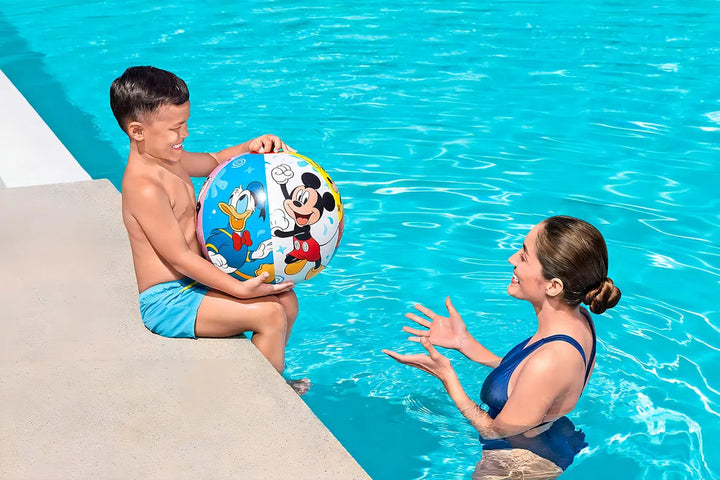 Pelota De Playa Inflable Mickey Mouse Multicolor Bestway