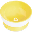 Platos Munchkin Bowl De Succión Antiderrame X 3 Unidades Amarillo / Verde / Azul Liso
