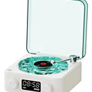 Altavoz Bluetooth Inalámbrico Tocadiscos Retro Led Portátil
