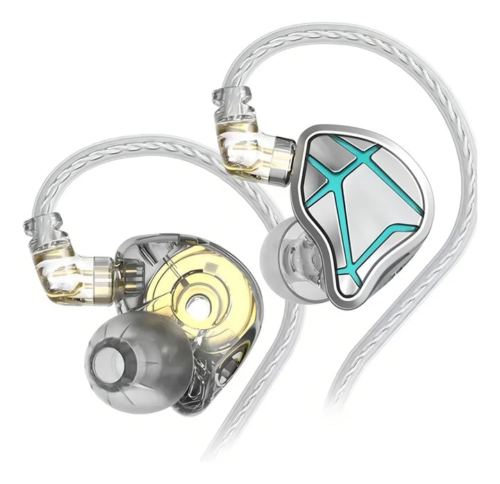 Audífonos Kz Esx Con Mic Dinámicos Hifi Good Bass Monitor