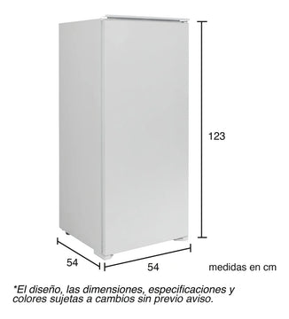 Nevera Panelable Inverter Cp 185 Litros Brutos Challenger
