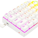 Teclado Mecánico Redragon Dragonborn K630w Red Switch Color Del Teclado Blanco Idioma Inglés Us