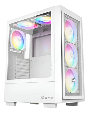 Chasis Airone 100 Mesh 1m-w Blanca 6.fan 120mm