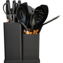 Cucharón de Kitchenware Set 19 19 x pack color negro