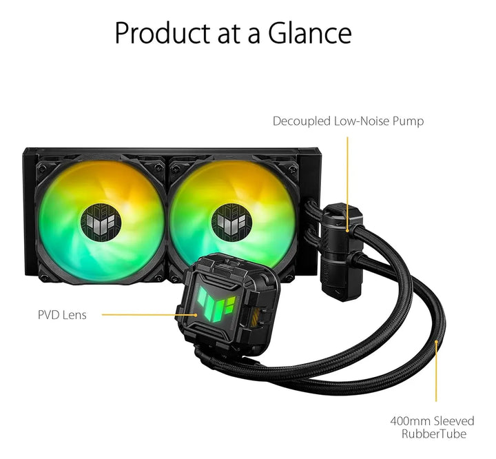 Refrigerador Liquido Asus Tuf Gaming Lc Ii 240 Argb