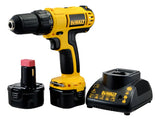 Taladro/atorn Inalámbrico 9.6v Nicad Dwc709k2-b3 Dewalt