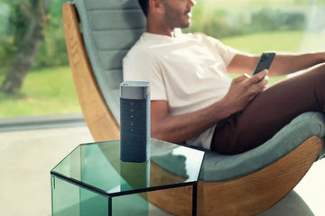 Kit Estéreo 2 Parlante Inalámbrico Philips Tas7505, 60w Ipx7 Negro