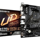 Motherboard Gigabyte A520m Ds3h Ac Am4 Wifi M.2 Nvme