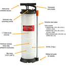 Evacuador Manual Para 1.7 Galones Con Bomba Y Tubos