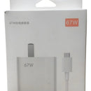Cargador Celular Tipo C 67w Cable Carga Rápida Usb Teléfono