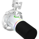 Maono PD200X Micrófono Pc Gamer Rgb Dinamico Usb/xlr Podcast Color Blanco
