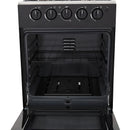 Estufa Romero Torre Haceb 50 Cms Gas Natural Negra Color Negro