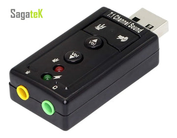 Tarjeta De Sonido Externa 7.1