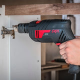 Taladro Percut 1/2 570w 6555 + Mini Pulidora 700w 9002 Skil - Negro