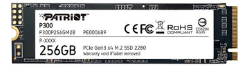 Ssd M.2 256gb Disco Duro Solido Patriot P300 2280 Nvme Pcie Azul Petróleo