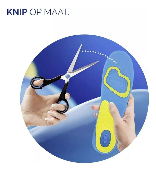 Plantilla Gel Zapatos Tenis Universal Adultos Descanso Talón Diseño