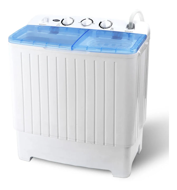 Lavadora Portátil Compacta Con Dos Tinas Pequeñas Zeny -