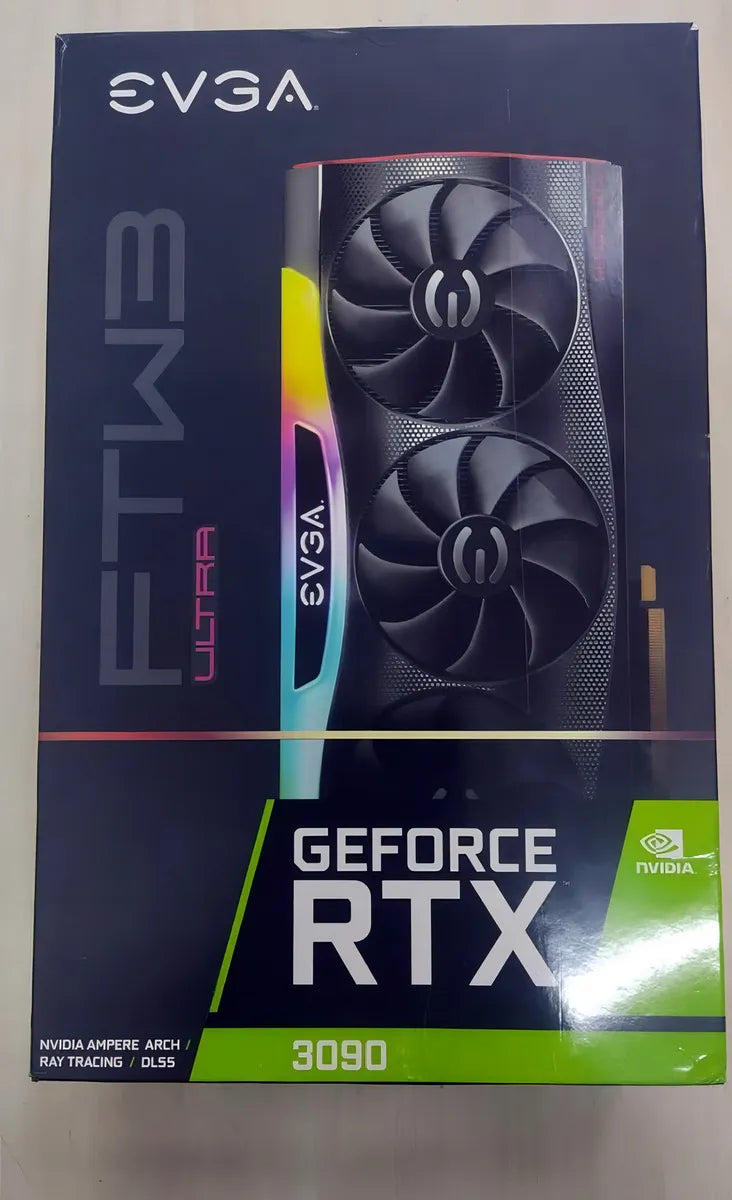 Tarjeta de video Nvidia Evga FTW Ultra Gaming GeForce RTX 30 Series RTX 3090 24GB