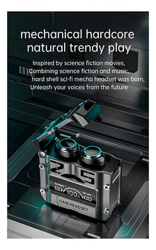 Auriculares Inalámbricos Bluetooth M25 Auriculares Con Reduc Color Negro