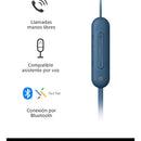 Auriculares Sony Wi- C100 Bluetooth 25h Ipx4 Color Azul