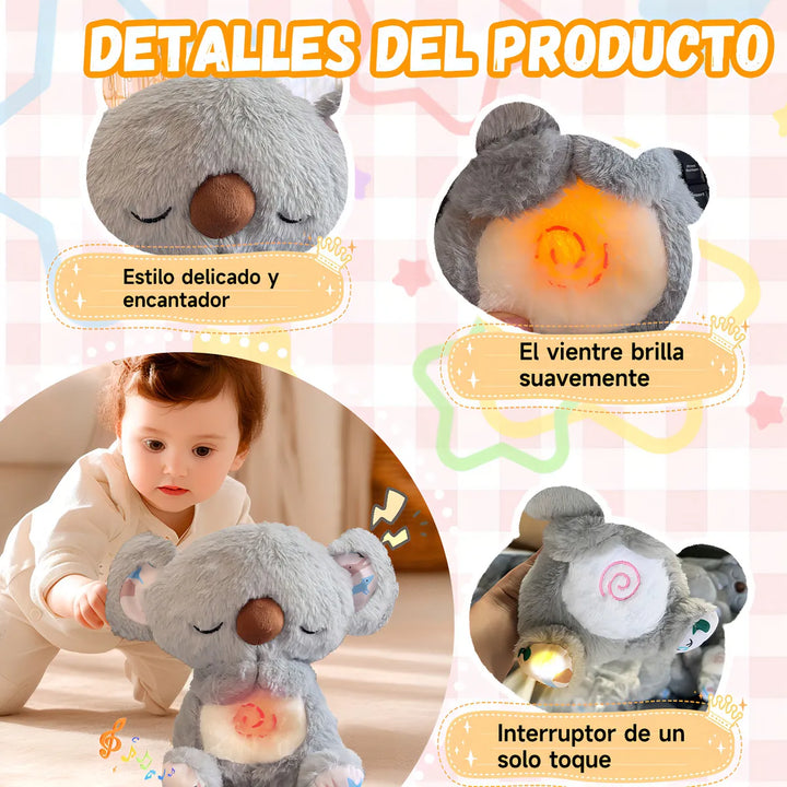 Peluche Que Respira Para Bebes Con Movimientos Sensoriales