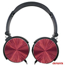 Audifonos Diadema Manos Libres Estereo Aiwa Aw X107r Rojo