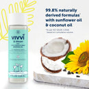 Vivvi & Bloom Suave Aceite De Masaje 2 En 1 Para El Cuero C.