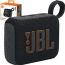 Parlante JBL Go JBL GO 4 GO4 portátil con bluetooth waterproof negra