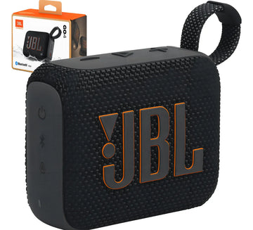 Parlante JBL Go JBL GO 4 GO4 portátil con bluetooth waterproof negra