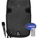 Parlante Sonivox Vs-ss2135 Portátil Con Bluetooth Negra Negro