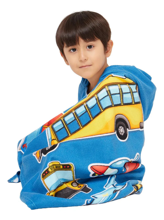 Gealaek Toalla Con Capucha Para Ninos Pequenos De 2 A 10 Ano