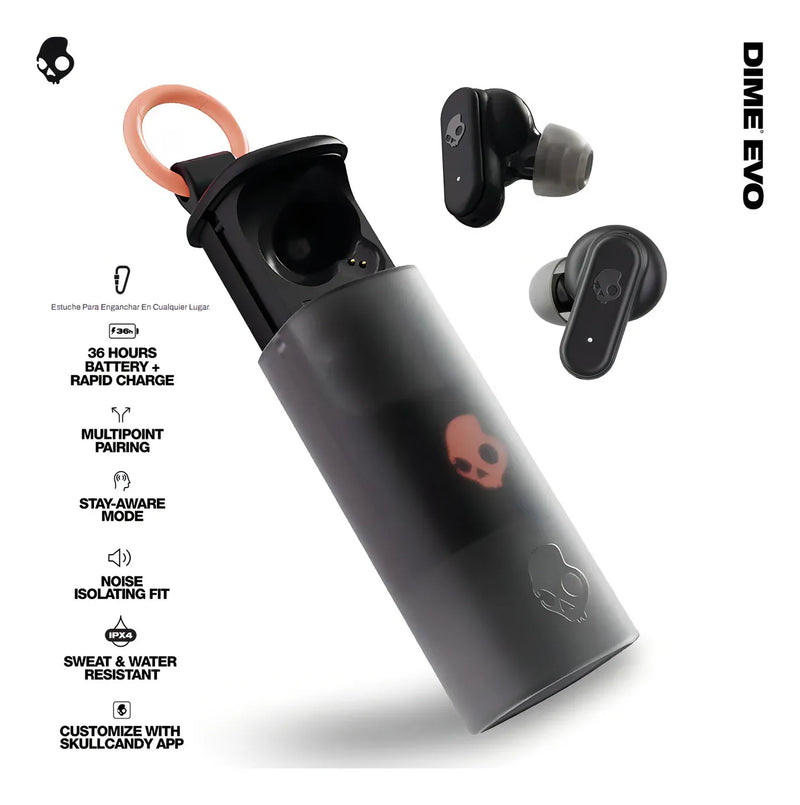Audífonos Skullcandy Tw Dime Evo In-ear Inalámbricos
