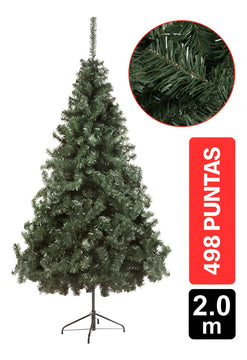 Árbol De Navidad Pino Andino 2.00m Verde 498 Ramas Gio Home