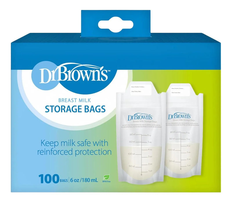 Dr Brown's 100 Bolsas Para Almacenar Leche Materna