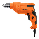 Taladro Profesional 3/8'' 400 W 3000 Rpm Truper 16708 Color Naranja Frecuencia 60