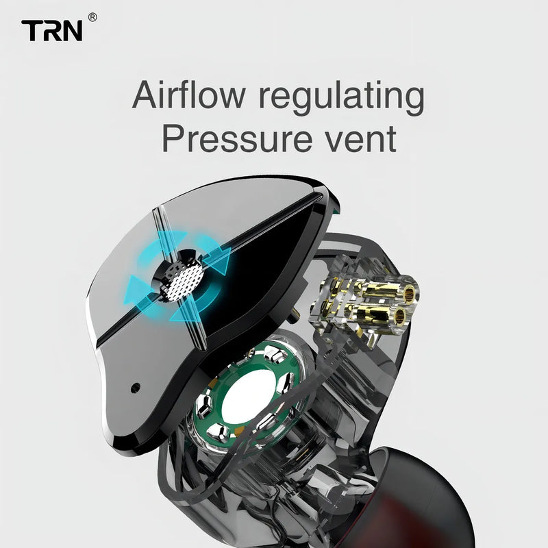 Audifonos Trn St1 Con Microfono Alta Definicion 1dd 1ba