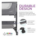 Cuna Portátil Plegable Para Recién Nacido Con Cesta De Almac