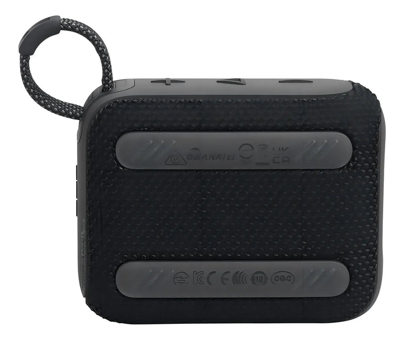 Parlante JBL go4 portátil con bluetooth waterproof negra