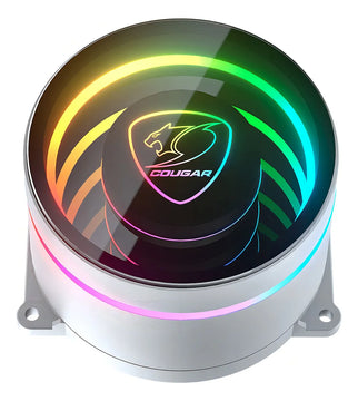 Enfriamiento Liquido Cougar Poseidon Elite Argb 240mm Blanco